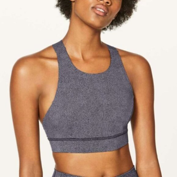 Lululemon Fast & Free Sports Bra in Disperse Dusky Lavender 2 - Picture 2 of 9